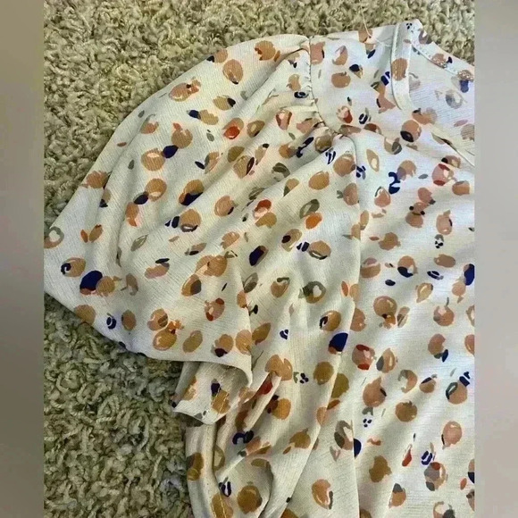 MTS | flutter sleeve baby doll knit blouse medium - Picture 5 of 9